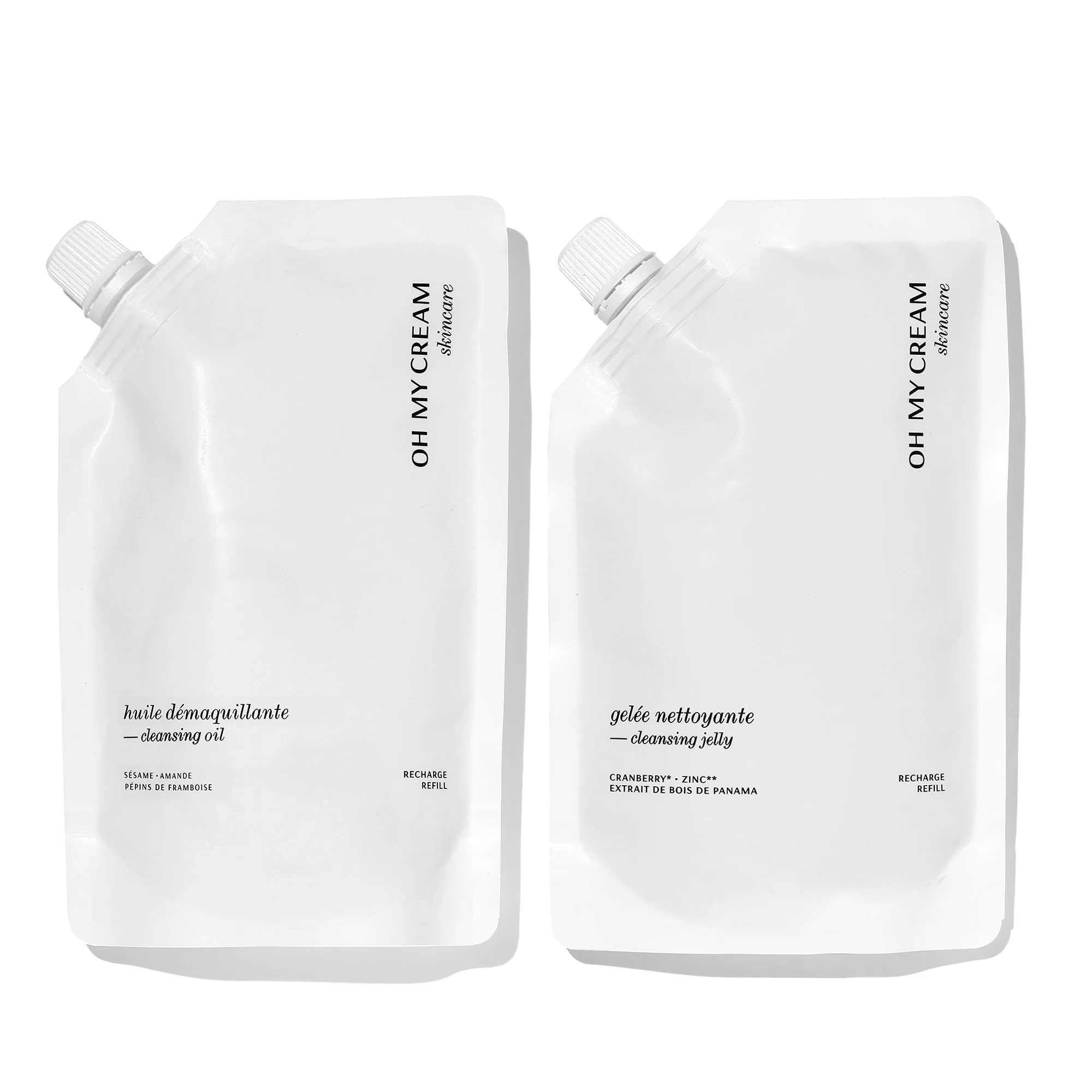 Double cleansing Oil and Gel refill